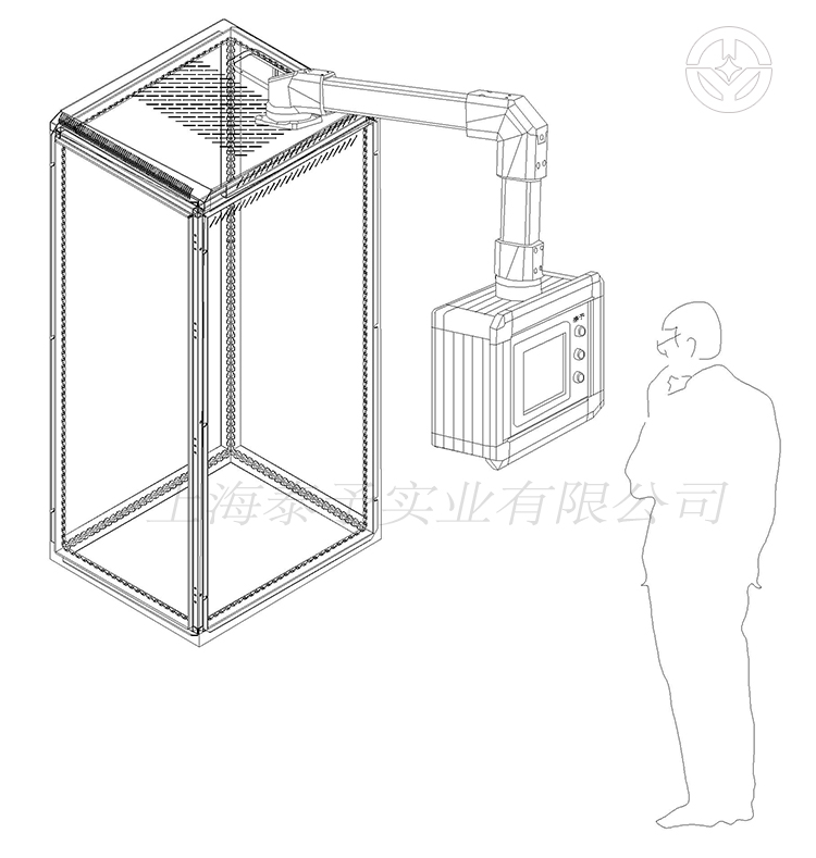 悬臂系统与仿威图机柜的搭配使用